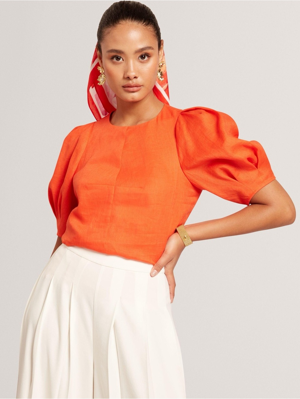 Ted Baker Limarie Linen Top